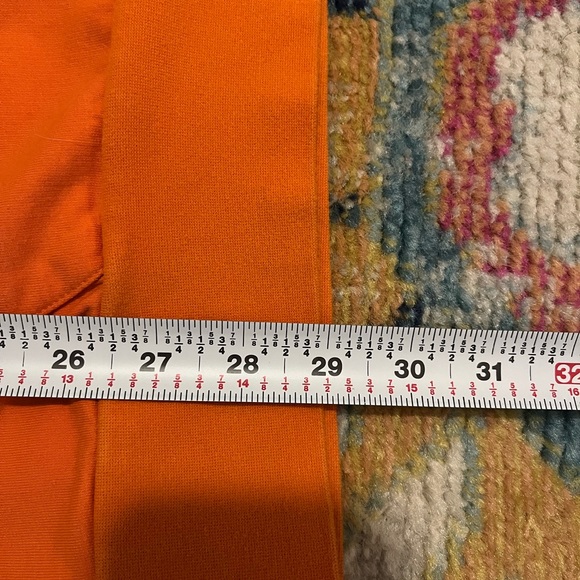 Gymshark Men's Gym Training Recess Hoodie Orange Size Large - Picture 6 of 6